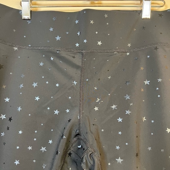 TEREZ Uplift Leggings in Black Mini Star Size Large - Picture 3 of 7